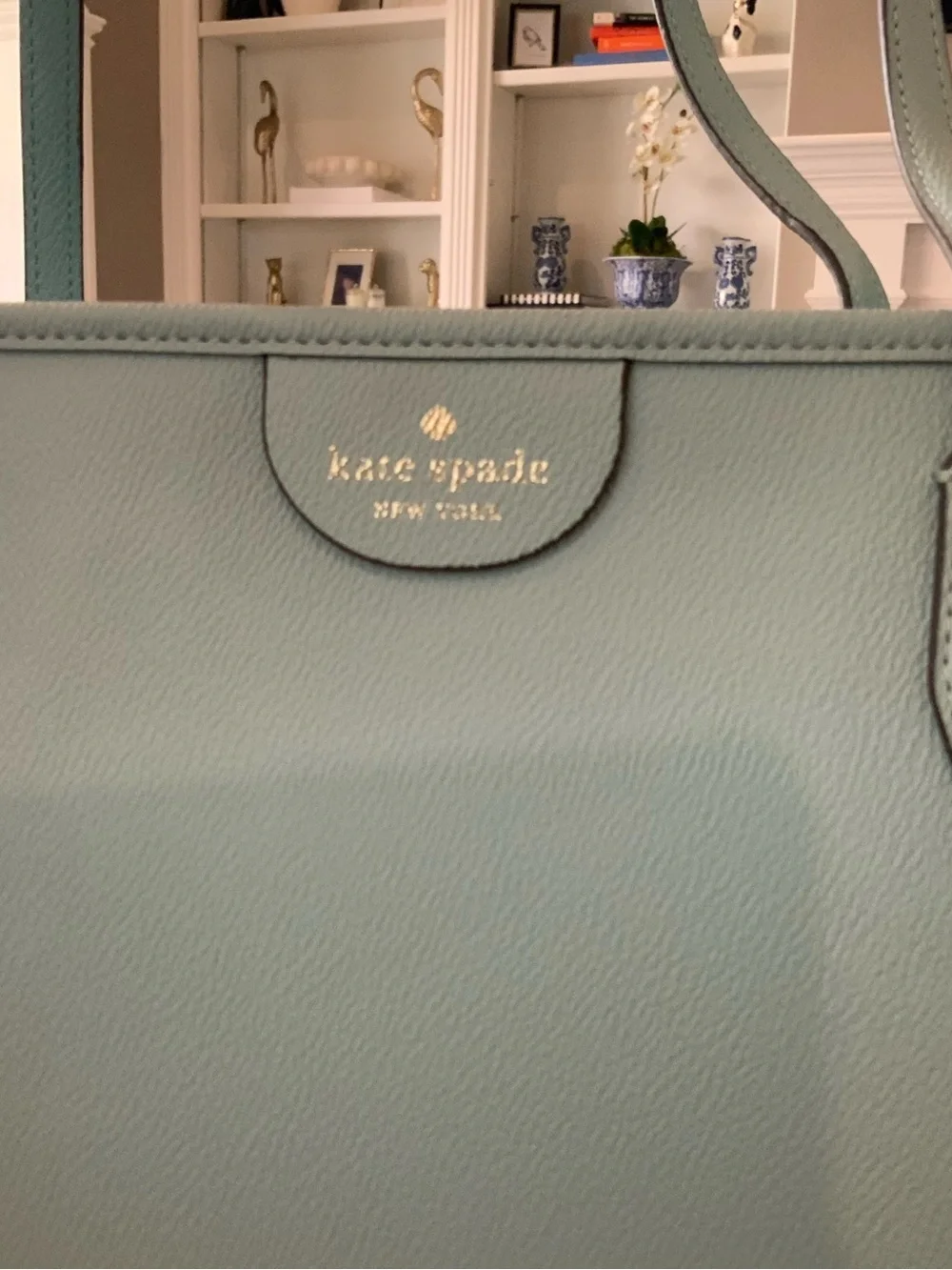 kate spade Mint Green Leather Tote